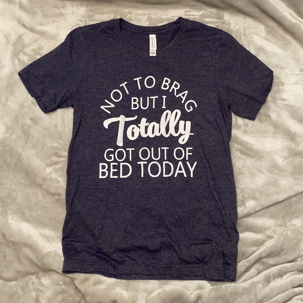Size small, bella canvas t-shirt, blue - Picture 1 of 2